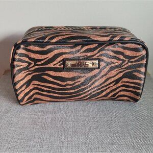 New Nicole Miller Cosmetic Makeup Travel Weekend Bag